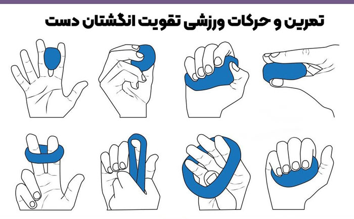 ورزش‌های خانگی برای درمان آرتروز انگشت دست