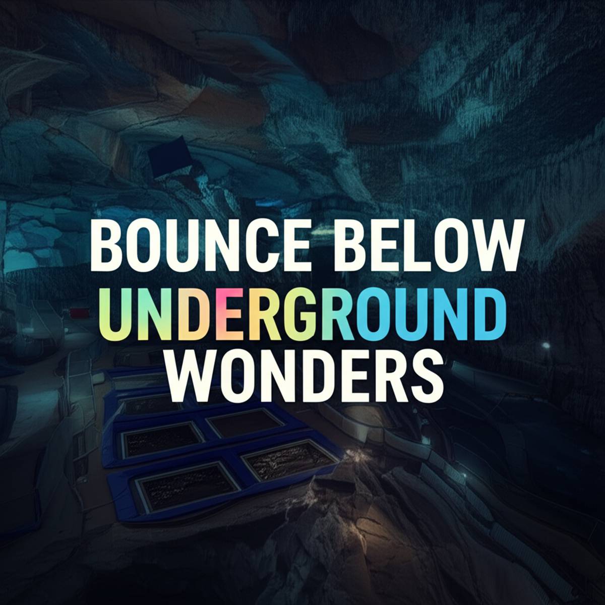 منطقه زیر زمینی Bounce Below شگفتی های زیرزمینی