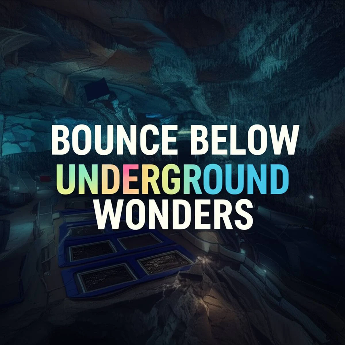 منطقه زیر زمینی Bounce Below شگفتی های زیرزمینی