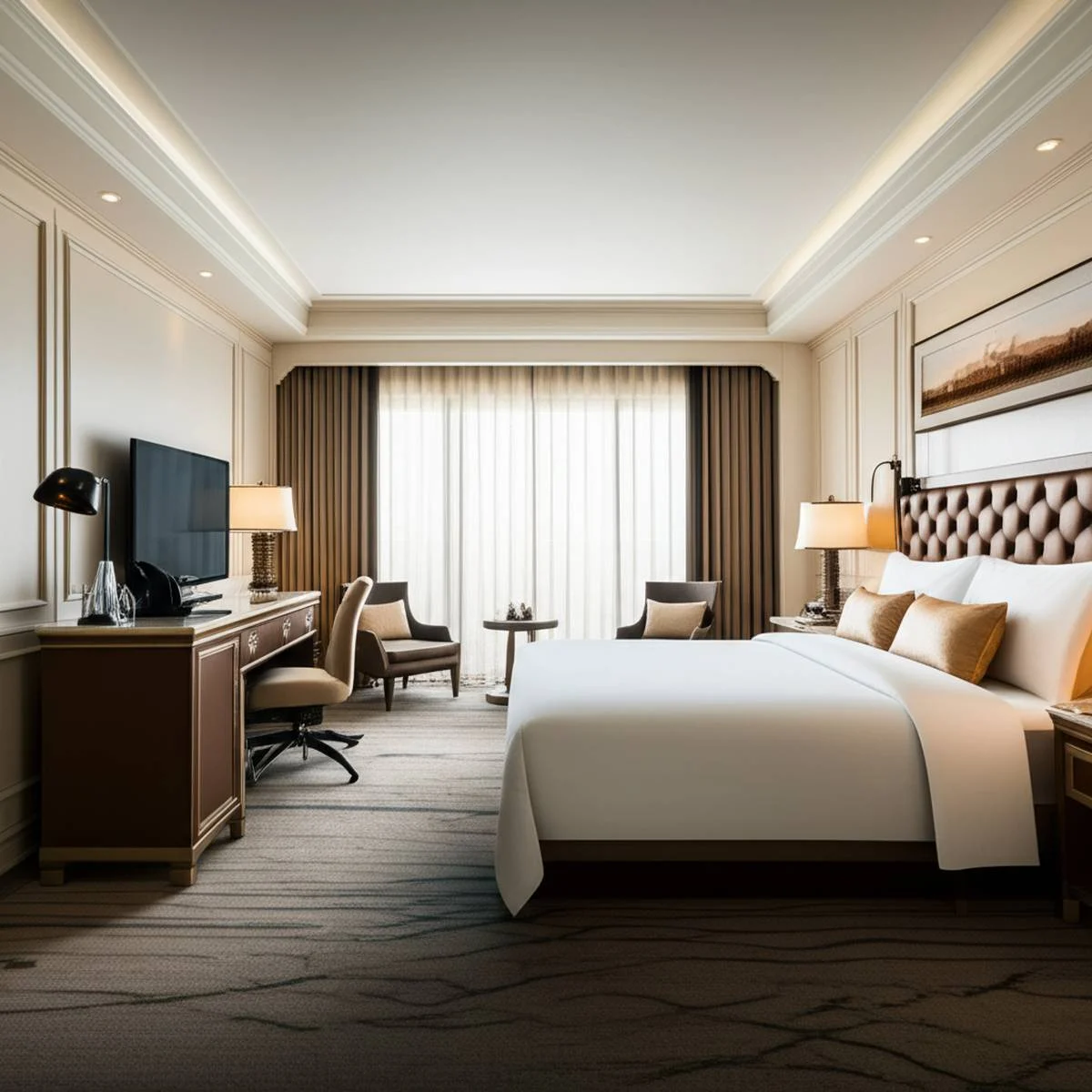معرفی اتاق های هتل ۵ ستاره کرون پلازا Crowne Plaza Ortakoy