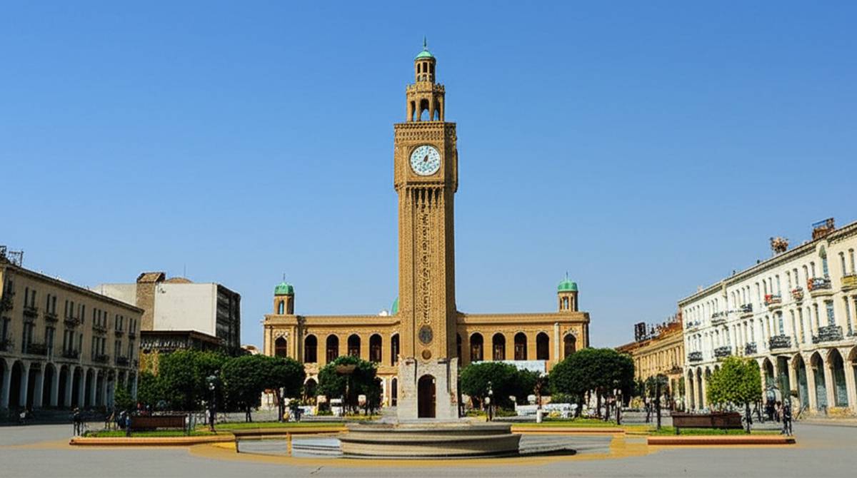 میدان ساعت شهر تبریز در یک نگاه
