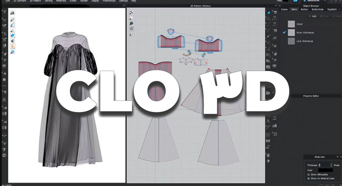 CLO 3D: ابزار جدید طراحان لباس برای شبیه سازی و تولید سریع