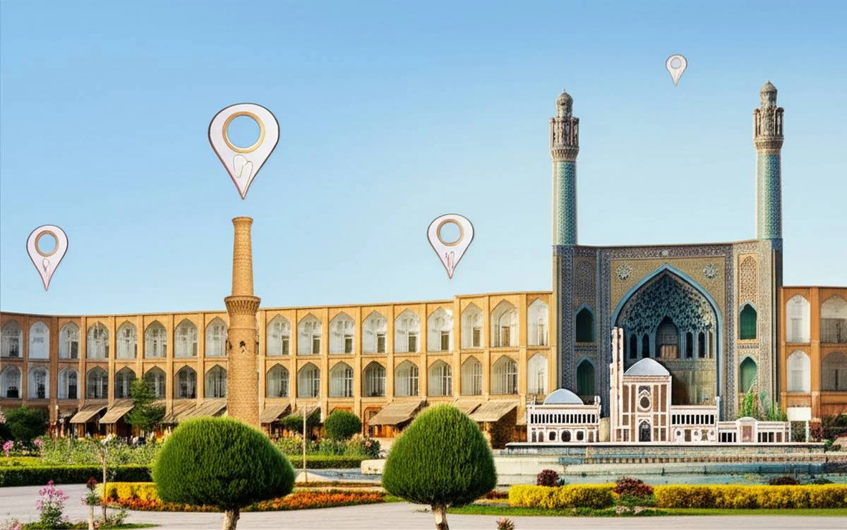هتل عالی قاپو اصفهان کجاست؟ | موقعیت مکانی و دسترسی ها