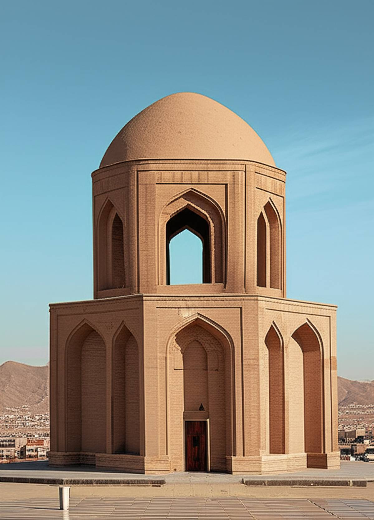 معماری برج سه گنبد ارومیه - راهنمای جامع و کامل