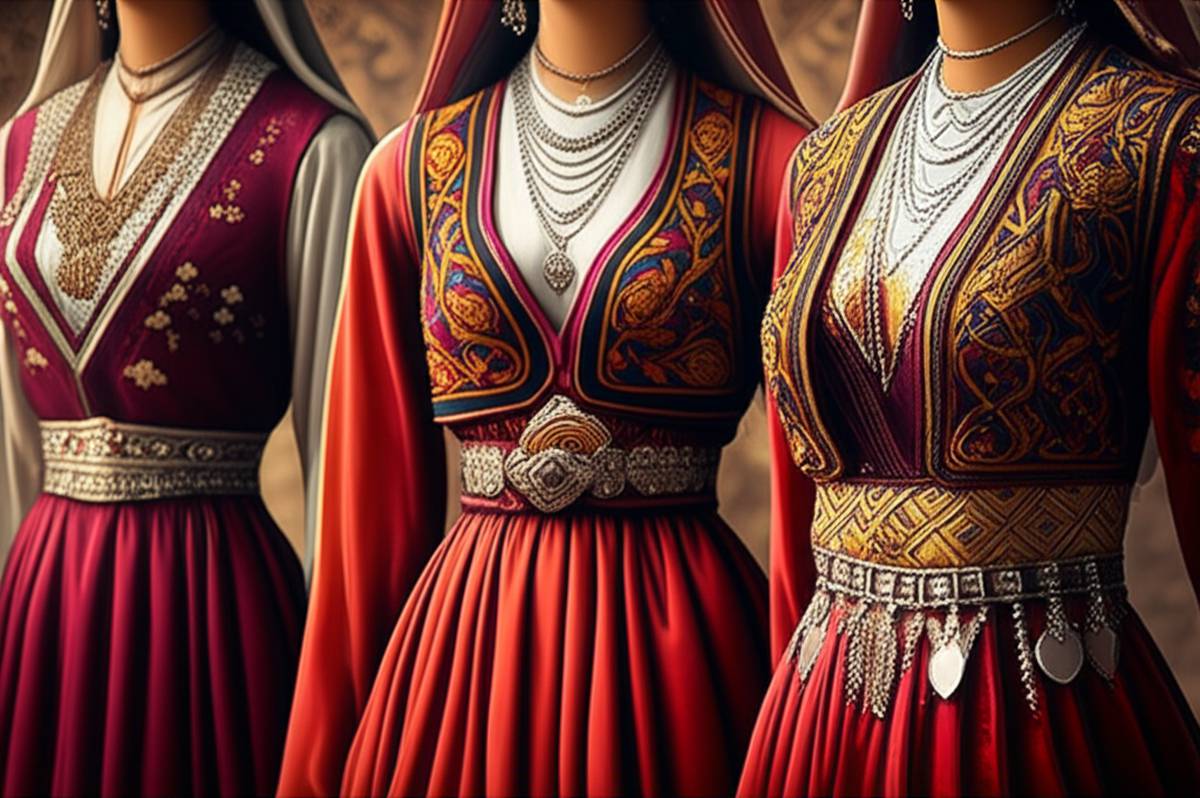 اجزای لباس کردی زنانه محلی | راهنمای کامل و معرفی هر بخش