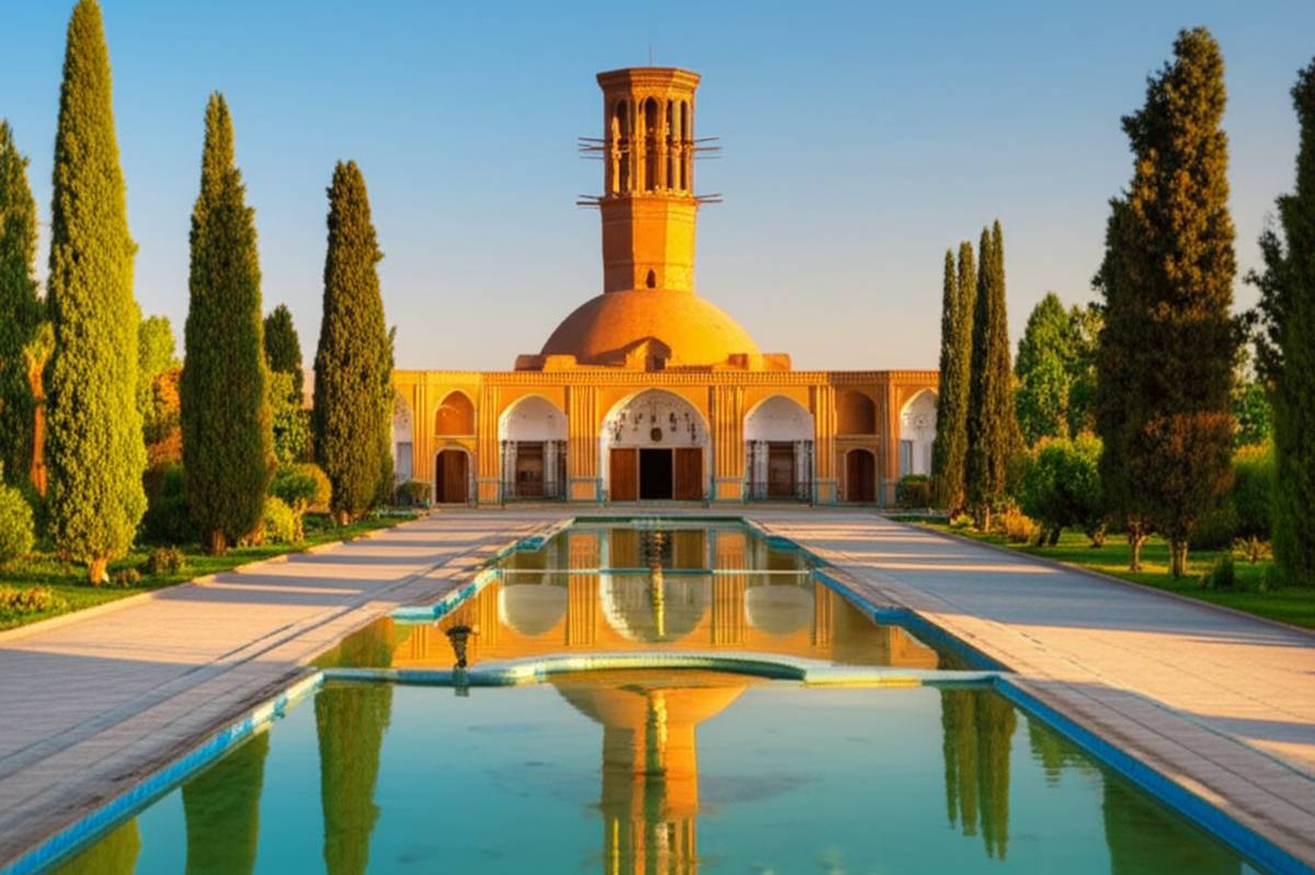 معماری باغ دولت آباد | راهنمای جامع طراحی و تاریخچه (یزد)