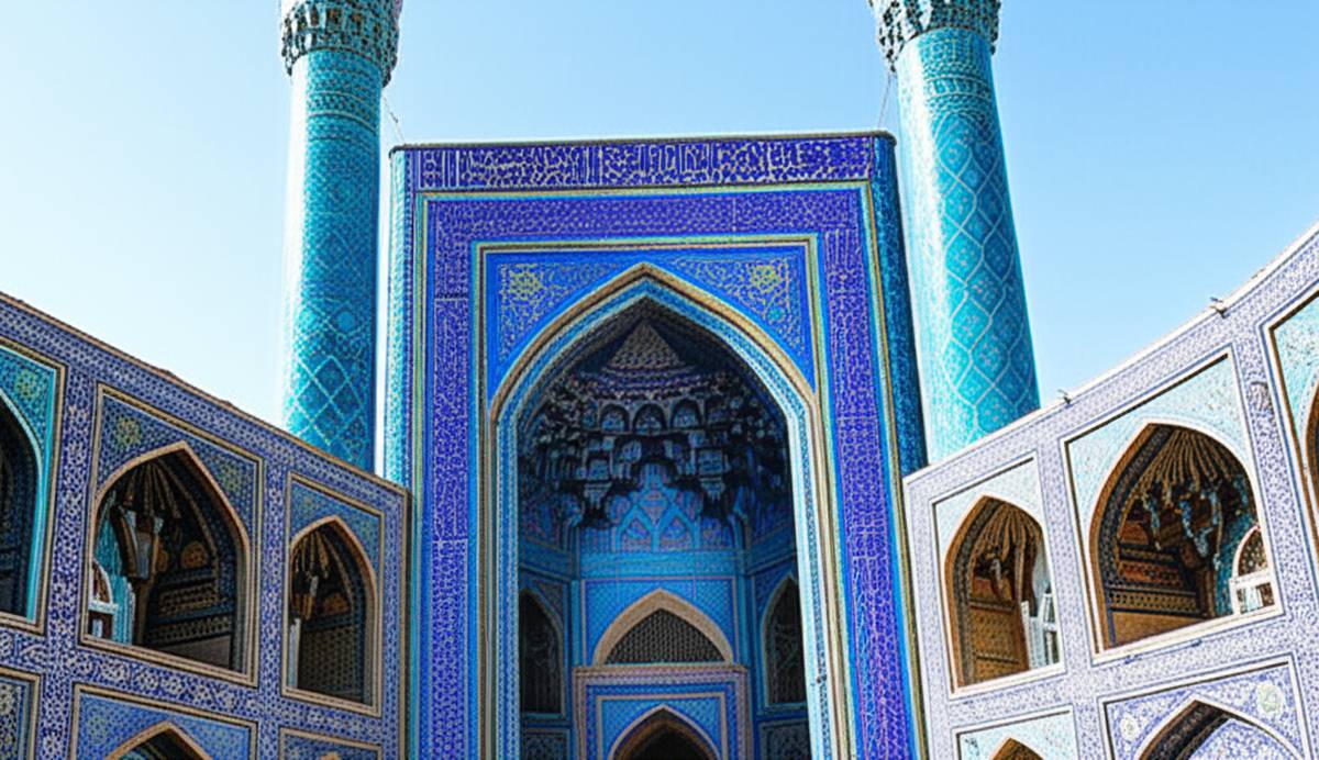 معماری مسجد کبود تبریز | شاهکار بی نظیر قرن نهم هجری