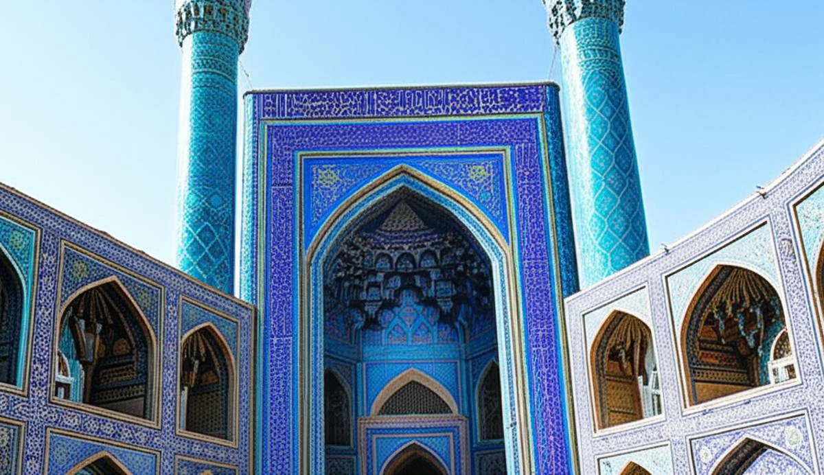 معماری مسجد کبود تبریز | شاهکار بی نظیر قرن نهم هجری