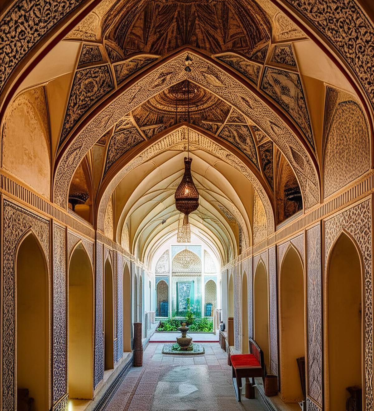 معماری و فضای داخلی رستوران وکیل التجار: بررسی کامل