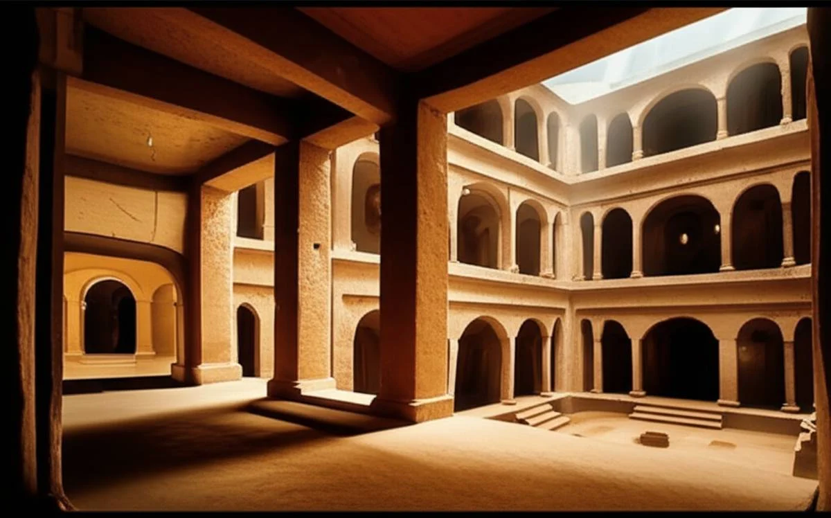 معماری شهر زیر زمینی اویی | کاوش در شاهکار مهندسی باستان