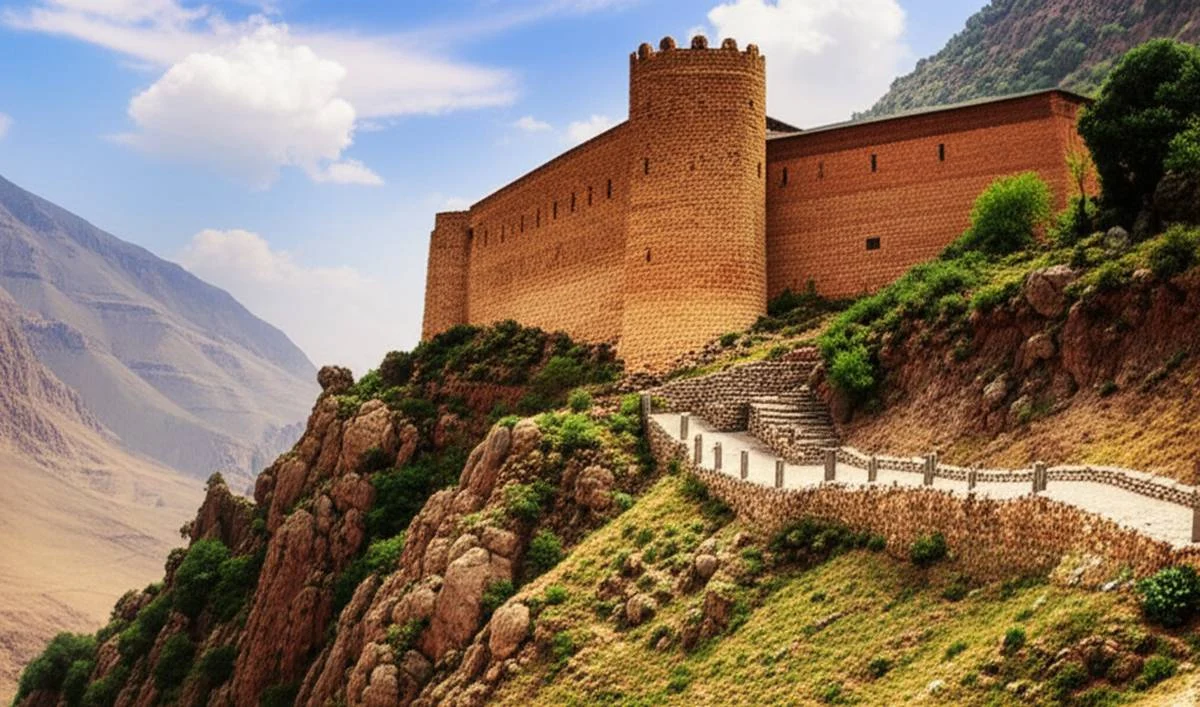 معماری قلعه بابک: ناگفته هایی از دژ شگفت انگیز تاریخ ایران