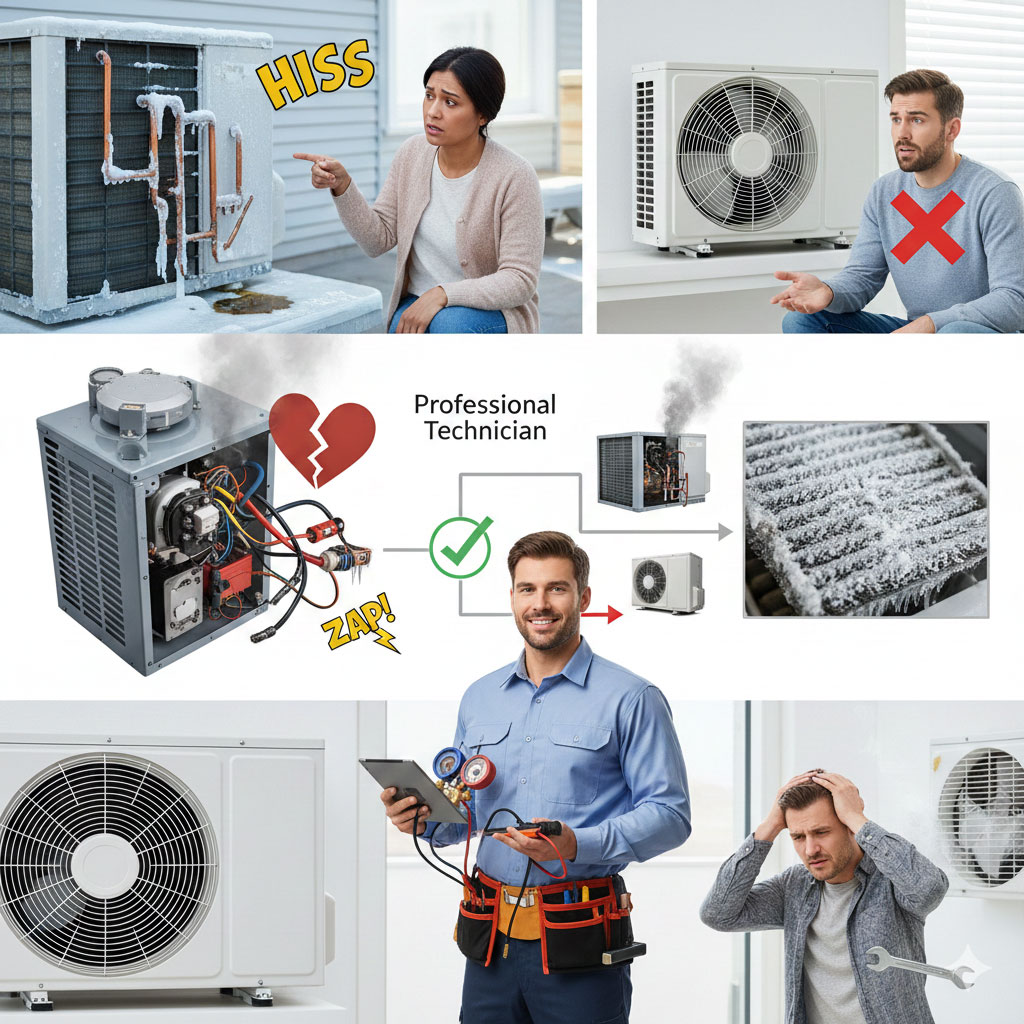 چه زمانی باید با تکنسین متخصص تماس گرفت؟