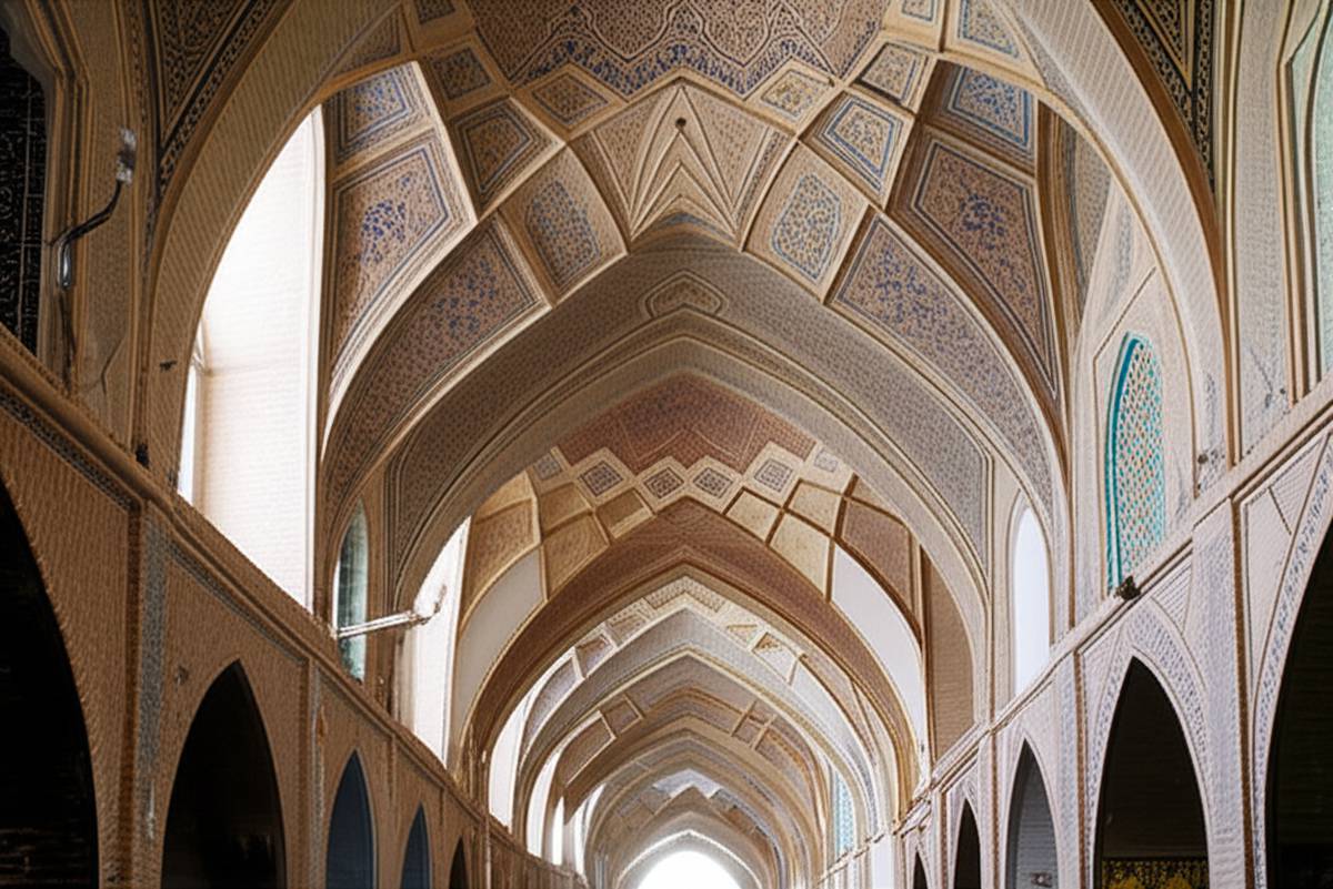 معماری و تزیینات بازار سرپوش نیشابور: هر آنچه باید بدانید