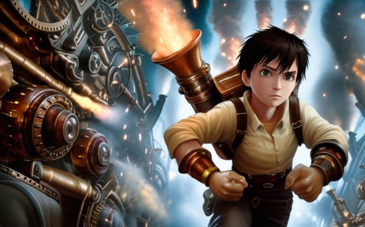 معرفی انیمه استیم بوی (Steamboy) | بررسی کامل و نقد تخصصي