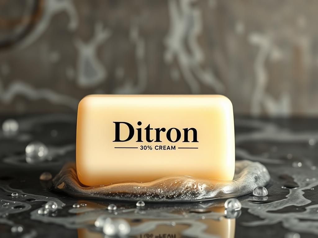 صابون کرم دار 30% دیترون | ویژگی ها و راز پوست نرم