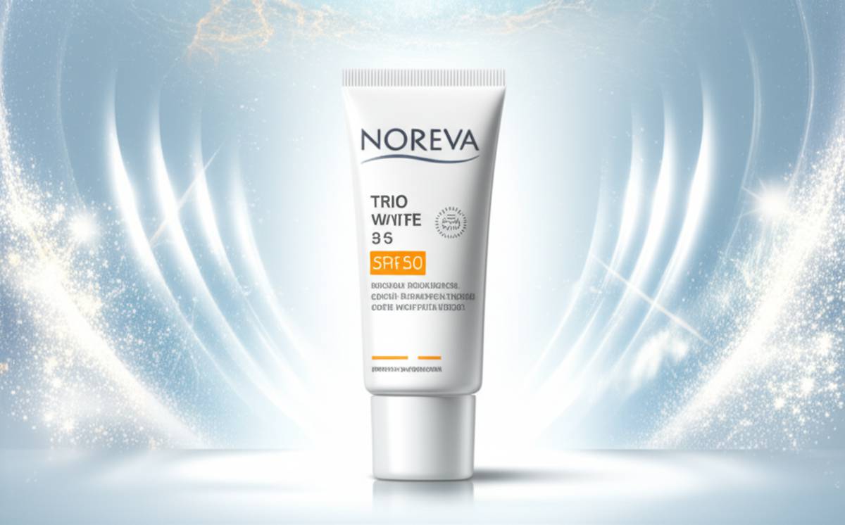 کرم ضد آفتاب تریو وایت اس نوروا SPF50 | ضد لک و روشن کننده