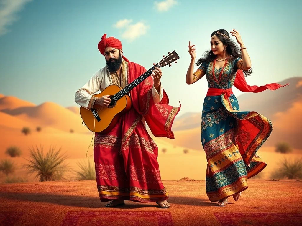 موسیقی و رقص بلوچی | راهنمای جامع فرهنگ و آیین‌ها