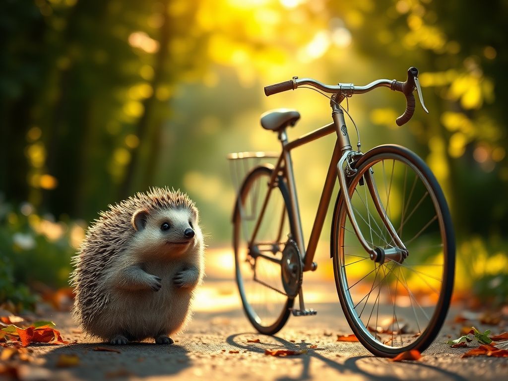 خلاصه سلام جوجه تیغی ۱ - از دوچرخه ام خوشت می آید؟