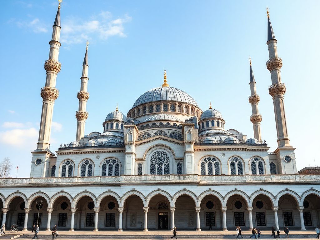 معماری مسجد سلطان احمد | بررسی جامع سبک و ویژگی ها